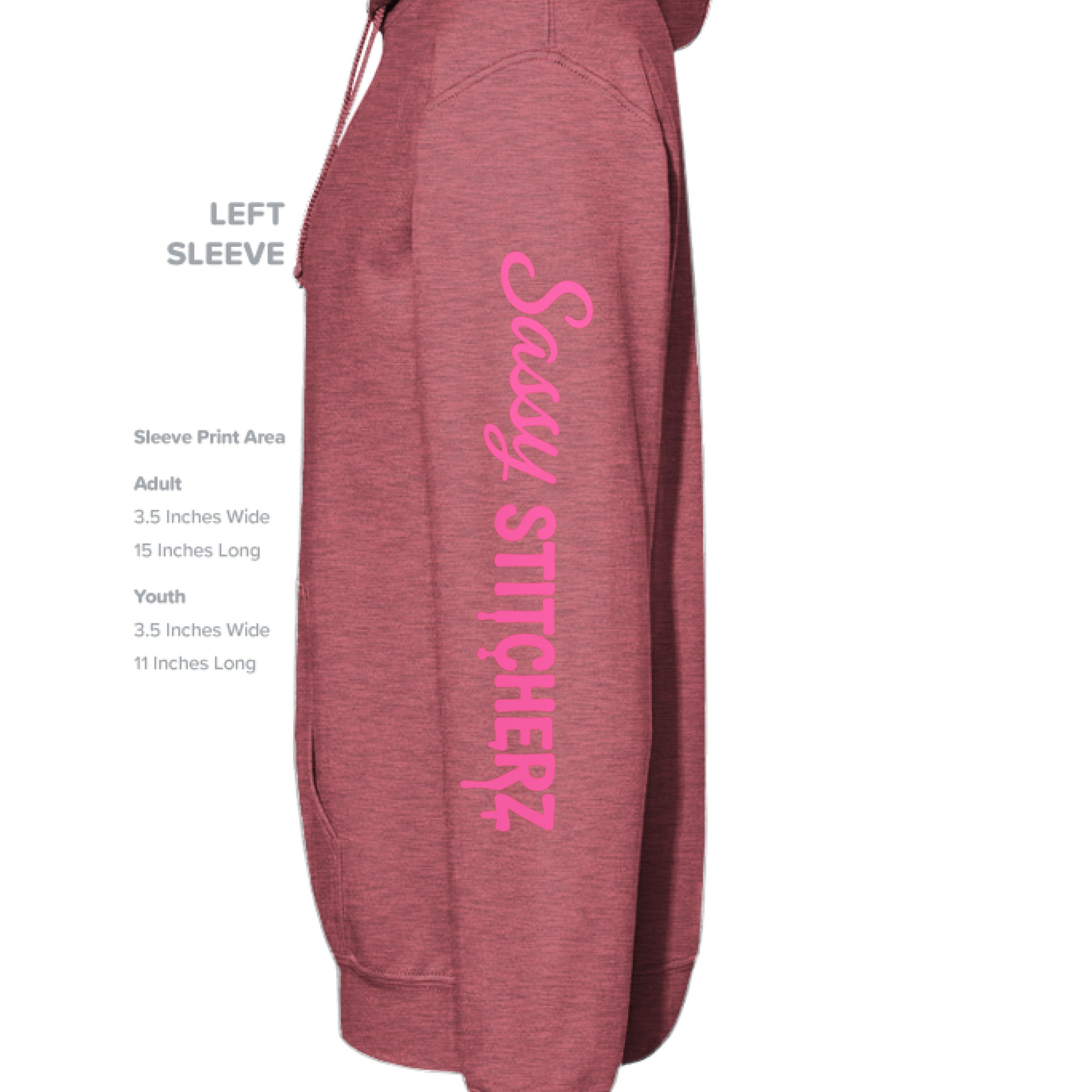 Heather Sport Scarlet Red - SLEEVE_LEFT